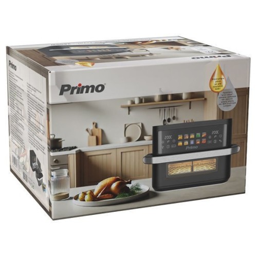 ΦΡΙΤΕΖΑ PRIMO PRAF-40530 AIRFRYER DUAL OR SINGLE ΜΑΥΡΗ 2800W 11LT
